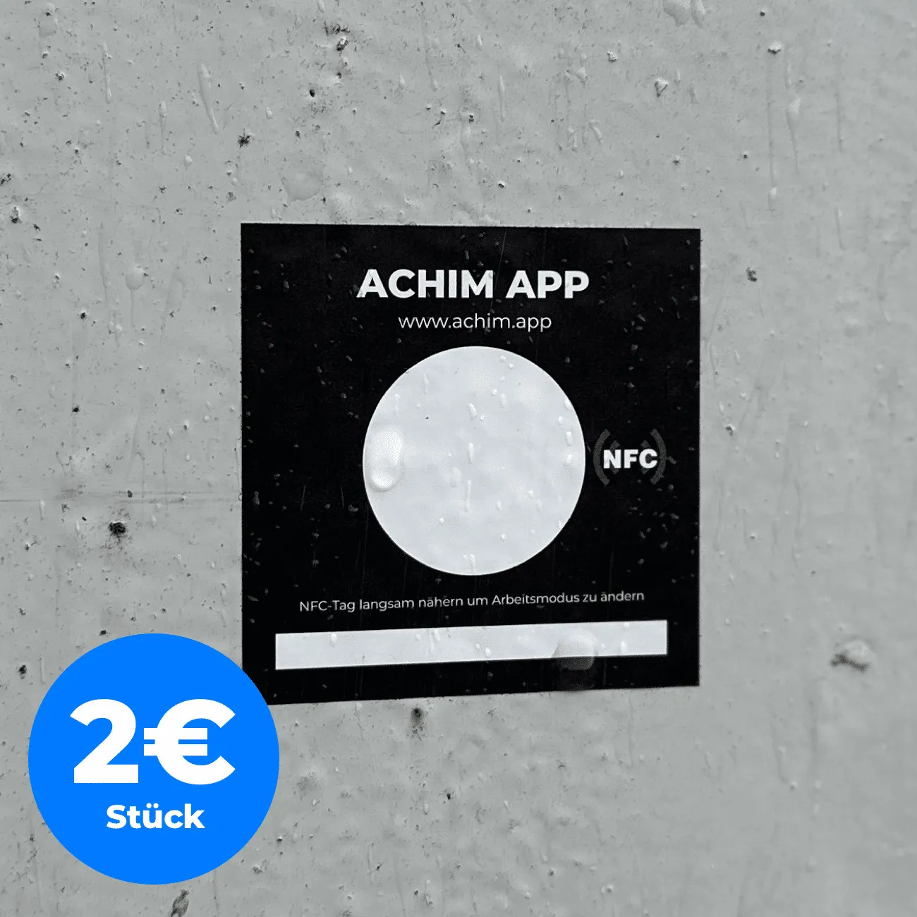 ACHIM NFC-Aufkleber für 2 € pro Stück